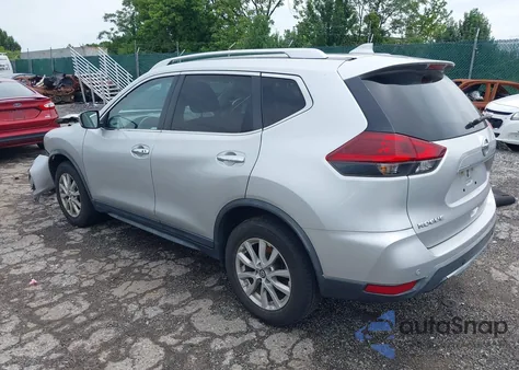 2019 Nissan Rogue Sv из США, поврежденный, VIN KNMAT2MTXKP551297